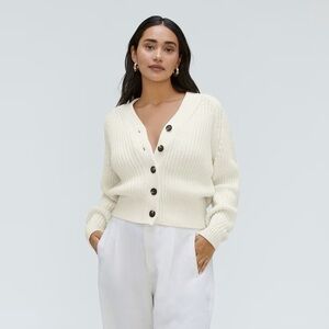 Everlane Texture Cotton Cardigan